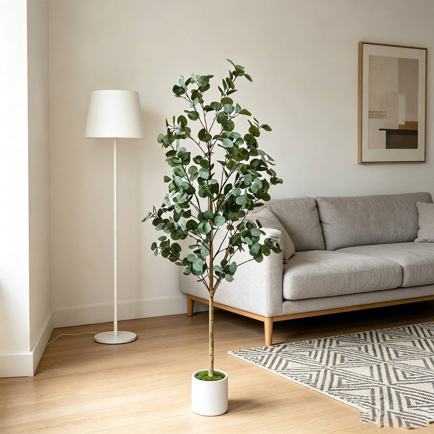 120-155Cm/5.1Ft Yapay Okaliptü - Ficus Lyrata Tree incelemesi ve fiyatı